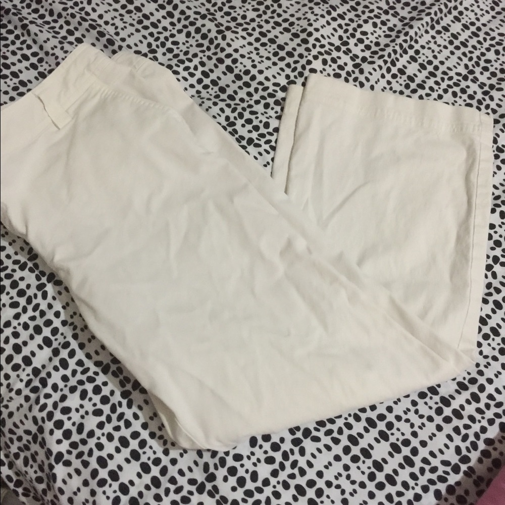 White pants